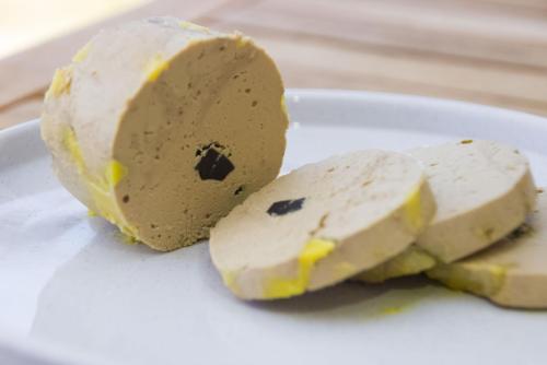 Bloc de foie gras truffé